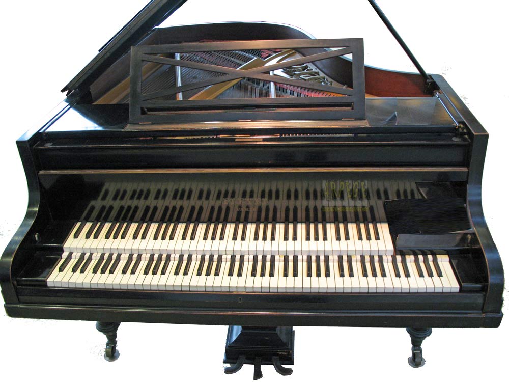 L'histoire du piano, de la naisance du forte-piano à Florence, à l'Opus 102 du facteur S. Paulello