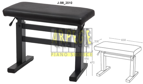 Banquette hydraulique de piano ref -J-B8-2010