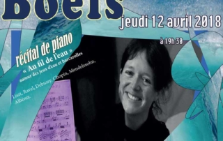 Concert Piano au fil de l'eau, Anne Boëls - Genève