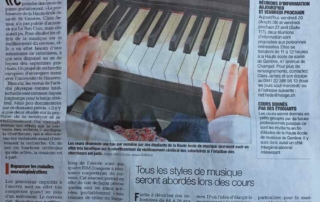 Effet-musique- sur-cerveau : Haute Ecole de Santé Genève cherche seniors pour cours de piano gratuits