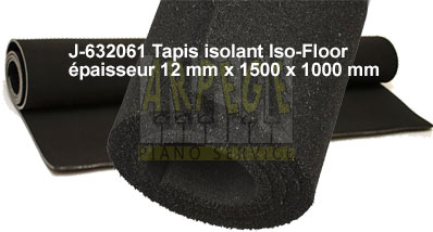 TAPIS ISOLANT PIANO DROIT ACOUSTIQUE - PIANO CARPET - Eurodiscom