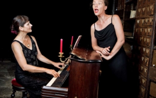 manifestations musicales à La Tanière, variées et estivales. Marcia Hadjimarkos