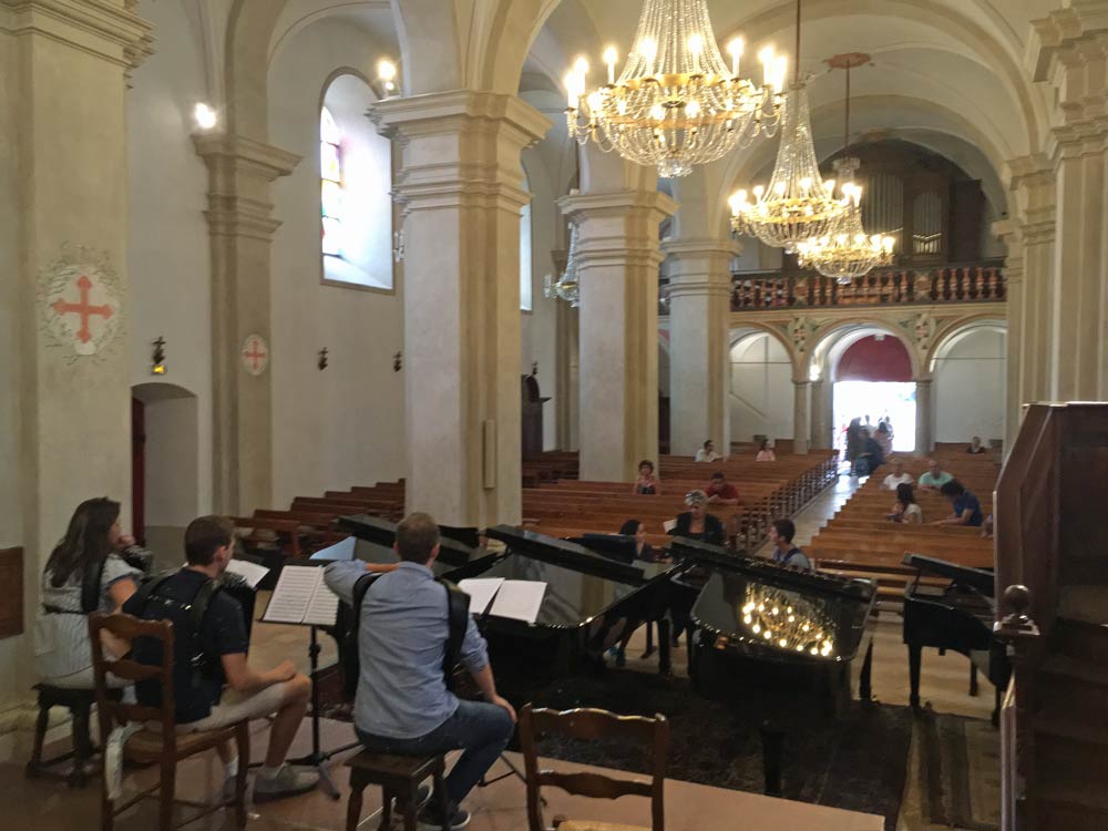 concerti de Bach, musique et patrimoine, Saint Gervais Mont Blanc