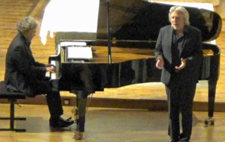 Pascal Amoyel, piano et Alain Carre, récitant : La predication aux oiseaux, Saint Gervais les Bains