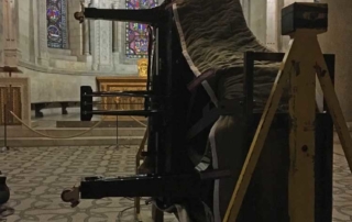 Installation piano concert à l'Abbaye Ainay Lyon. Arpege-Piano-Service