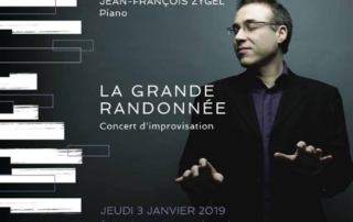 Le 3 janvier 2019,Jean-François Zygel jouera à La Clusaz le 3 janvier 2018