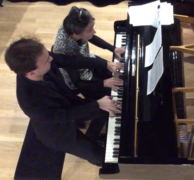 Guillaume Vincent et Chantal Vincent dans Extraits des Liebeslieder Walzer op52 de Brahms
