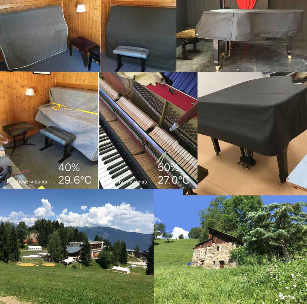 Pianos pour faitesvacances à Doucy, vers Valmorel en Tarentaise