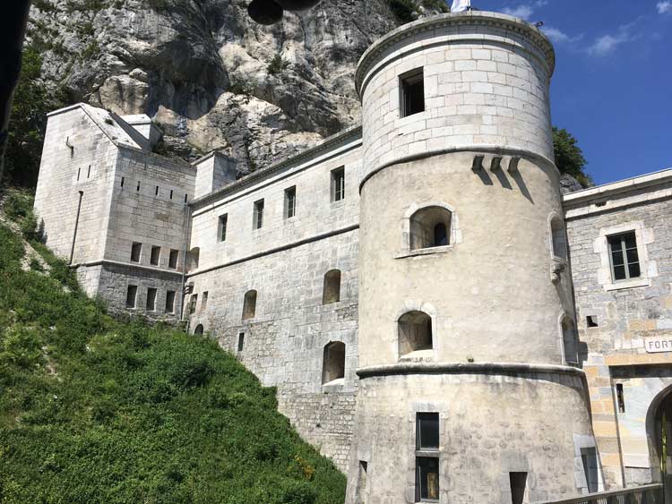 Fort l'Ecluse côté montagne