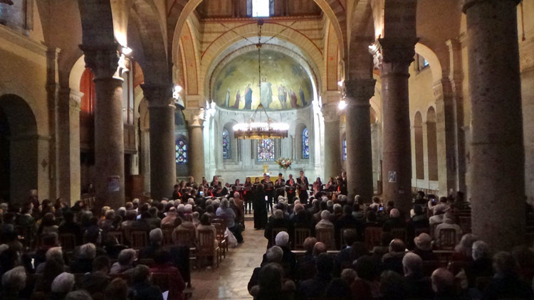 Concert des 70 ans du Camp chantant en l'Abbaye d'Ainay à Lyon, le 10 novembre 2019