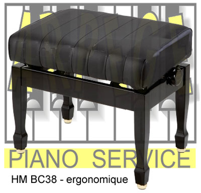 Banquettes de concert pour piano - mécanique double