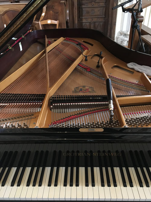 retouche accord piano avant enregistrement