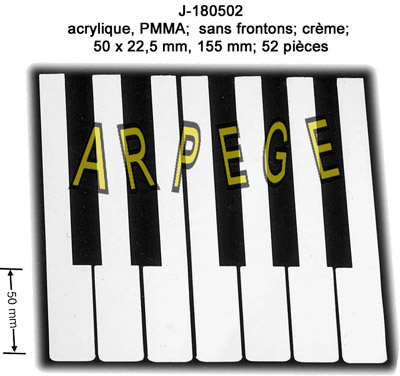 j_180502_revetement_clavier_piano_acrylique_pmma_sans_frontons_creme_50 x 22,5 mm x 155 mm_52 pièces