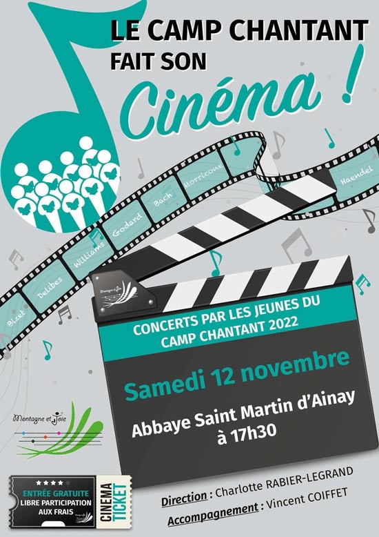 preparAnnonce Concert Camp Chantant 2022 - Abbaye Aynai - Lyon