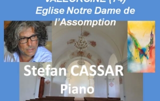 Stefan Cassar: Récital de piano à Vallorcine, 74660, le 19 mars 2023