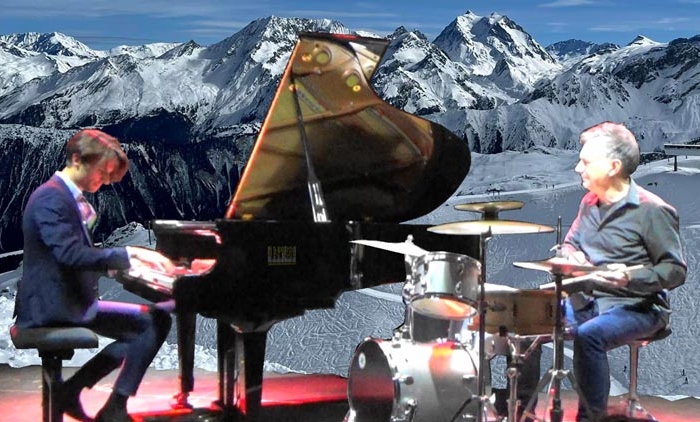 Arthur BERNARD, piano, et lionel Grivet, percussions en concert à Val Thorens