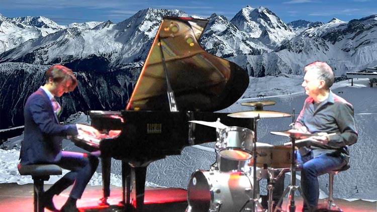 Arthur BERNARD, piano, et lionel Grivet, percussions en concert à Val Thorens