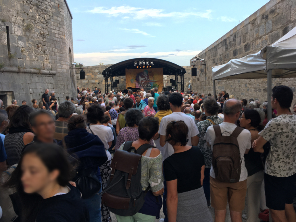 One Step Gospel - jazz in Fort l'Ecluse, record crowd August 24, 2024
