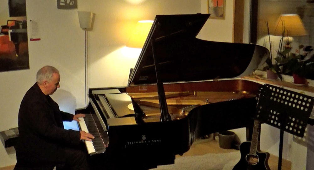 Paul Ketterer, piano solo, Steinway B, Dingy Saint Clair, "Melodies from Paris"