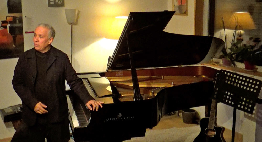 Paul Ketterer, piano solo, Steinway B, Dingy Saint Clair, "Melodies from Paris"