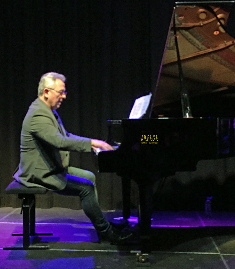 Pascal Gallet, récital de piano, Val Thorens, 01 janvier 2025