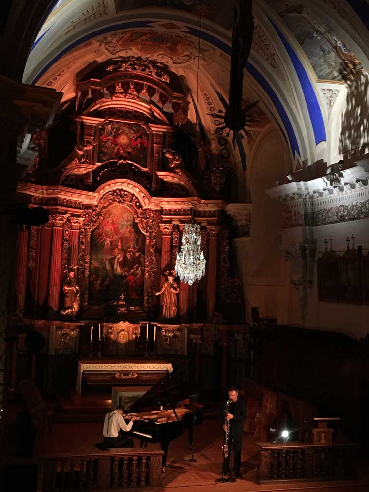 Pierre Fran&ccedil;ois Blanchard et Thomas Savy - Concert Musique et Patrimoine en Mont Blanc ao&ucirc;t 2025
