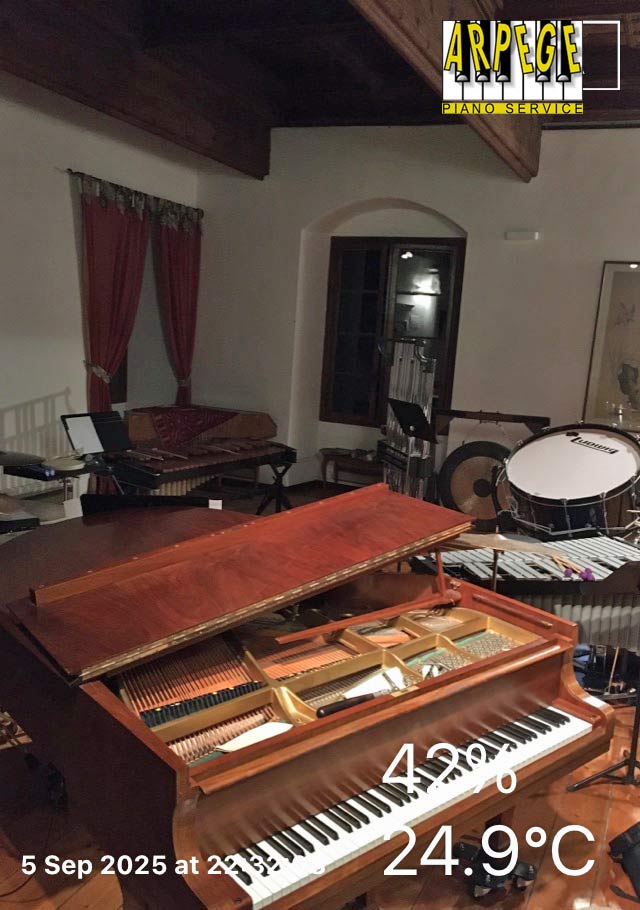 Preparation piano pour 100% RAVEL dans cadre des Les Bestivités musicales de Talloires-Montmin: Aude-Liesse MICHEL & Ezequiel CASTRO, piano Félix LECLERC & Louis DOMALLAIN, percussions