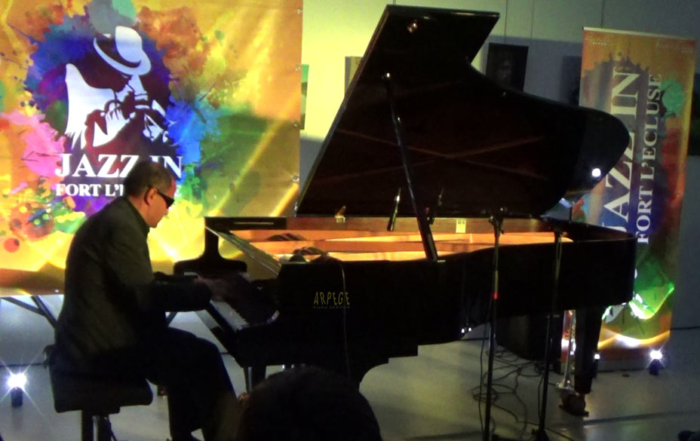 Moncef Genoud, piano solo, Orangerie du château de Voltaire à Ferney