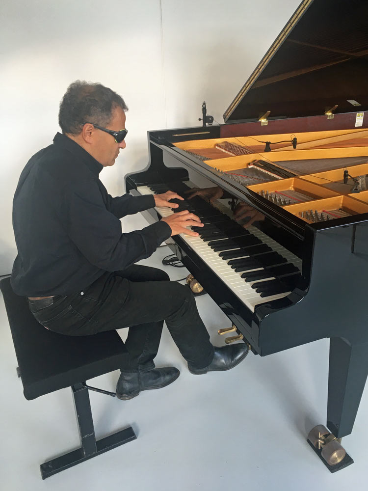 Moncef Genoud, récital de piano, Orangerie du Château de Voltaire à Ferney, le 11 septembre 2025, jazz à Fort l'Ecluse, chez Voltaire