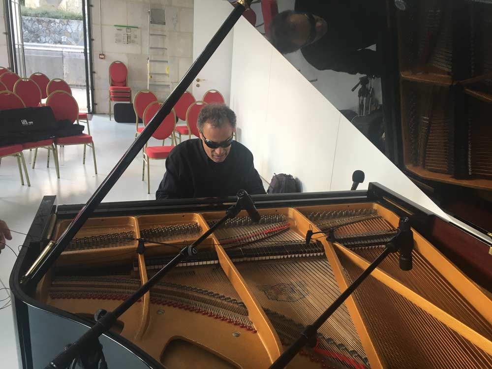 Moncef Genoud, récital de piano, Orangerie du Château de Voltaire à Ferney, le 11 septembre 2025
