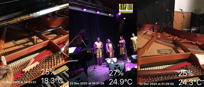 Préparation piano pour Concerts Tarvel in Gospel à Val Thorens les 22 et 23 décembre 2025