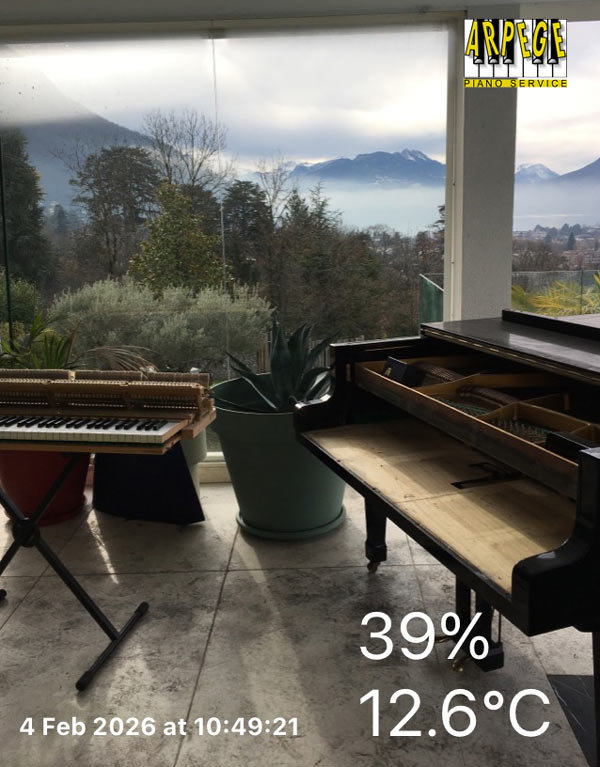 Pour ne pas devoir pianoter en poudreuse insalubre ... Croisade de nettoyage de la suie.