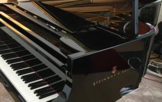 Steinway B, piano 1/2 queue