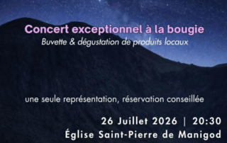 Trio Zadig en concert à Manigod le 26 juillet 2026